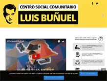 Tablet Screenshot of centroluisbunuel.org